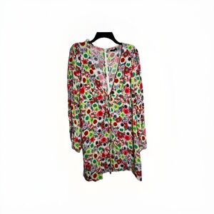 AFRM Caprice Mini Dress in Summer Daisy Bouquet Sz XL